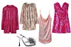 Kratki kombinezon 349,90 kn/ 46,44 € MANGO; Mini haljina A-kroja 301,30 kn/ 39,99 € H&M Sandale 301 kn/ 39,95 € ZARA; Haljina 299,90 kn/ 39,80 € MANGO; Korzet haljina 299,90 kn/ 39,80 € BERSHKA
