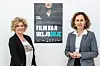 Tina Hajon i ministrica kulture i medija Nina Obuljen Koržinek