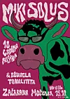 Plakat za obljetnički koncert Mikija Solusa.