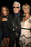 Paris Hilton, Lindsay Lohan i Karl Lagerfeld