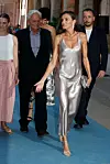 Za ceremoniju zatvaranja filmskog festivala na Mallorci, Letizia je odabrala srebrnu slip haljinu