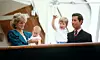 Harry i William s roditeljima na kraljevskoj turneji po Italiji, 1985.