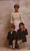 Lady Di sama je birala odjeću svojim sinovima.