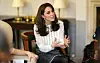 LONDON, ENGLAND - FEBRUARY 17: Catherine, Duchess of Cambridge talks to children from the 'Real Truth' video blog that features on the Huffington Post website at Kensington Palace on February 17, 2016 in London, England. The Duchess of Cambridge is supporting the launch of the Huffington Post UK's initiative 'Young Minds Matter' by guest editing the Huffington Post UK today from Kensington Palace. (Photo by Chris Jackson - WPA Pool/Getty Images)