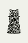 Zara mini haljina sa zebra uzorkom (9,99 eura)
