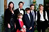 Dominic West sa suprugom Catherine, te djecom Dorom, Senanom, Francisom i Christabel