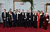 Ekipa pete sezone ‘Krune‘: Jonny Lee Miller, James Murray, Senan West, Dominic West, Elizabeth Debicki, Peter Morgan, Imelda Staunton, Jonathan Pryce, Ted Sarandos, Lesley Manville, Olivia Williams, Claudia Harrison i Marcia Warren