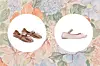 Satenske balerinke s trakom Mango (69,99 eura)/ satenske balerinke Miu Miu (700 eura)