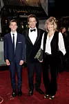 Dominic West sa sinom Senanom i suprugom Catherine