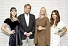 Pamela Anderson i kolege Kiernan Shipka, Aaron Sorkin i Brenda Song iz filma ‘The Last Showgirl‘
