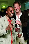 Nakon koncerta u Londonu 2007. s princom Harryjem, koji je njegov veliki obožavatelj.