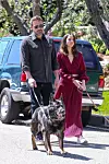 Brentwood, CA - Ben Affleck and new girlfriend Ana de Armas are all smiles while they break from isolation to take their dogs for a walk. The pair held hands and couldn't keep the smiles off their faces. *UK Clients - Pictures Containing Children Please Pixelate Face Prior To Publication*, Image: 510814857, License: Rights-managed, Restrictions: , Model Release: no, Credit line: Wagner AZ / BACKGRID / Backgrid USA / Profimedia