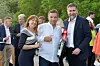 Ginafranco i Antonella Kozlović s Borisom Ivančićem, vlasnikom vinoteke Vivat