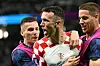 Slavlje Mislava Oršića, Ivana Perišića i Marija Pašalića