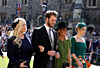 Eliza Spencer, Louis Spencer, Victoria Aitken i Kitty Spencer na vjenčanju Meghan Marklei princa Harryja