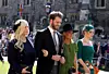 Eliza Spencer, Louis Spencer, Victoria Aitken i Kitty Spencer na vjenčanju Meghan Marklei princa Harryja