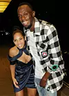 Usain Bolt s Kasi Bennett snimljen u danima dok još nisu imali djecu.