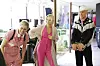 Margot Robbie, Ryan Gosling i Greta Gerwig na snimanju ‘Barbie‘