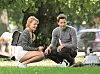 Exclusive pics of Australian actress Margot Robbie out in the park with new boyfriend Tom Ackerley. Margot who is currently filming her role as Jane in the upcoming Tarzan movie took time out from her busy schedule to enjoy her day off with her new boyfriend. They were also highly amused by seeing a pet ferret in the park EXCLUSIVE August 31st 2014 Job: 140831NE2 London, England,Image: 204040306, License: Rights-managed, Restrictions: 000, Model Release: no, Credit line: RADCLIFFE / Bauer Griffin / Profimedia