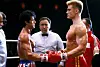 Sylvester Stallone kao Rocky i Dolph Lundgren kao Viktor Drago u filmu ‘Rocky 4‘