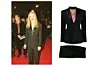 Heather Graham u odijelu/ hlače i sako smoking stila Dsquared2 (1254 kn)