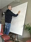 Tijekom doktorskog studija u Škotskoj, kaže Zdenko Herceg, probudila se ljubav iz djetinjstva te je ponovno počeo slikati, a kao član slikarskog kluba iz Lyona redovno sudjeluje na izložbama