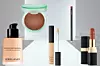 Giorgio Armani Luminous Silk Foundation tekući puder (66,39 €)/Kosas The Sun Show Moisturizing Baked Bronzer (36,10 €)/NARS Radiant Creamy Concealer (33 €)/MAC Lip Pencil (20,70 €)/Chanel Rouge Coco (60,80 €)