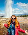 Strokkur je najposjećeniji aktivni gejzir na Islandu i jedna je od tri glavne atrakcije