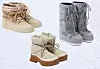 inuikii buce za snijeg (300 eura)/Stella McCartney buce (486 eura)/Moon Boot visoke sive buce (245 eura)