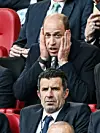 Princ William gledajući penale na utakmici Engleska - Švicarska