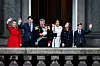 Princeza Isabella, krunski princ Christian, kralj Frederik X, kraljica Mary, princeza Josephine i princ Vincent