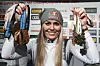 Sa svojim medaljama 2019., kada se opraštala od skijanja