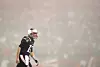 FOXBORO, MASSACHUSETTS - OCTOBER 22: Tom Brady #12 of the New England Patriots reacts as fog falls on the field during the fourth quarter of a game against the Atlanta Falcons at Gillette Stadium on October 22, 2017 in Foxboro, Massachusetts. (Photo by Maddie Meyer/Getty Images)