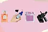 Coco Mademoiselle, 35 ml 90 eura, HA Densimatrix Mesoestetic, 76, 32 eura, Dior Backstage rumenilo, 41, 30 eura, YSL Lash clash maskara, 47, 99 eura