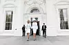 Brigitte Macron i Melania Trump
