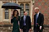 08/09/2026. Eaton, United Kingdom. Prince William and Kate Middleton, the Prince and Princess of Wales, arriving with their son Prince George, as he starts his first day at Eaton College, United Kingdom. Picture by i-Images/Pool,Image: 1132754545, License: Rights-managed, Restrictions: UK OUT. End users shall not licence, sell, transmit, or otherwise distribute any photographs represented by eyevine, to any third party. Contact eyevine for more information: Tel: +44 (0) 20 8709 8709 Email: info@eyevine.com, Model Release: no, Credit line: Pool/i-Images/Eyevine/Profimedia