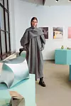 Oversized kaput Petit Fil izrađen je od valjane vune