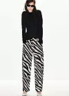 Balloon hlače zebra uzorka - 59,99 eura
