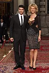 S Evom Herzigovom na proslavi 20. godišnjice modnog brenda Dolce&Gabbana u Milanu 2010.
