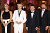 Princeza Charlène od Monaka u bijelom odijelu s troje uzvanika na događanju Pink Ribbon Monaco.