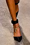 Model on catwalk, shoe detail Zimmermann show, Runway, Spring Summer 2020, New York Fashion Week, USA - 09 Sep 2019, Image: 469975283, License: Rights-managed, Restrictions: , Model Release: no, Credit line: WWD / Shutterstock Editorial / Profimedia