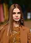 NEW YORK, NY - SEPTEMBER 10: A model walks the runway for Oscar de la Renta during New York Fashion Week: The Shows on September 10, 2019 in New York City. (Photo by Slaven Vlasic/Getty Images)