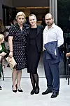 Split, 180620. U hotelu Corner odrzao se Gloria event na temu Familija. Moderatorica je bila Barbara Kolar, a sudjelovale su Edita Lucic Jelic, Zorica Kondza i Monika Sablic Na fotografiji: Ana i Dora Hanzekovic i Jadran Kapor Foto: Nikola Vilic / CROPIX