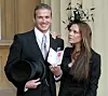 David i Victoria Beckham u Buckinghamskoj palači 2003.