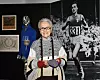 Udovica Ottavija Missonija u dijelu obiteljskog posvećenog suprugovoj atletskoj karijeri