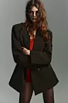 Zara oversized sako s dvostrukim kopčanjem (prije 49,95 eura, sada 29,97 eura)