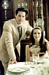 Kristin Davis i Kyle MacLachlan u četvrtoj sezoni serije Seks i grad