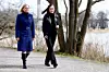 Sa švedskom premijerkom Magdalena Andersson nekoliko se puta nalazila kako bi odlučile hoće li se njihove zemlje prijaviti u NATO