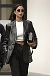 Manekenka Irina Shayk u kožnom sakou