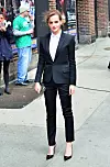 Mandatory Credit: Photo by Henry Lamb/Photowire/BEImages (1944099f) Emma Watson 'Late Show with David Letterman', New York, America - 25 Mar 2014, Image: 188541558, License: Rights-managed, Restrictions: , Model Release: no, Credit line: Henry Lamb/Photowire/BEImages / BEImages / Profimedia